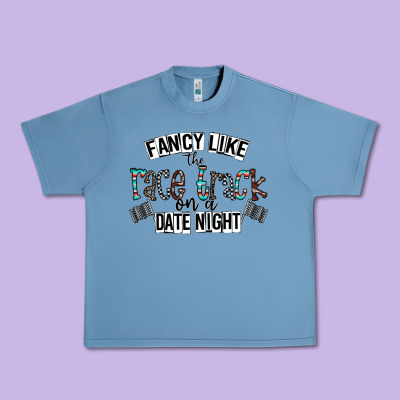 Fancy Like The Race Track On A Date Night Urban Heavy Tee Designed By Cowhidedigitalart