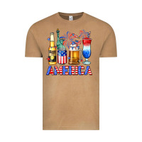 Vintage Camel 4th of July American drinks America Vintage Tee - Neo Western