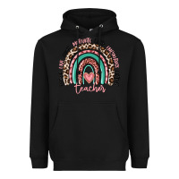Black teacher rainbow Heavyweight Hoodie - MaliasSmallBusiness
