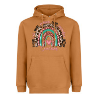 Meerkat teacher rainbow Heavyweight Hoodie - MaliasSmallBusiness