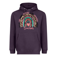 Plum teacher rainbow Heavyweight Hoodie - MaliasSmallBusiness