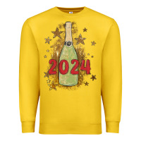 Lemon sparkly champagne Premium Sweatshirt - MaliasSmallBusiness