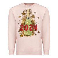 Pale Pink sparkly champagne Premium Sweatshirt - MaliasSmallBusiness