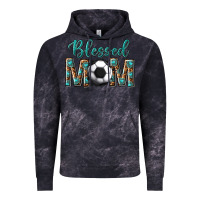 Cloud Black western blessed mom with soccer Vintage Hoodie - texasbilliewilder