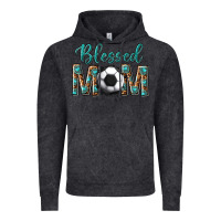 Vintage Black western blessed mom with soccer Vintage Hoodie - texasbilliewilder