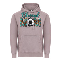 Vintage Zinc western blessed mom with soccer Vintage Hoodie - texasbilliewilder