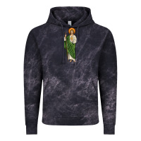 Cloud Black san judas Vintage Hoodie - JahusDesignShop