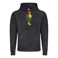 Vintage Black san judas Vintage Hoodie - JahusDesignShop