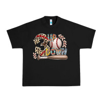 Black three up down Urban Heavy Tee - RacoonDesign