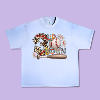 Three Up Down Urban Heavy Tee Designed By Racoondesign