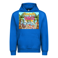 Cobalt summer vibes Urban Hoodie - NancyCooperArtShop
