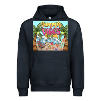 Navy summer vibes Urban Hoodie - NancyCooperArtShop