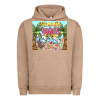 Pigment Burro summer vibes Urban Hoodie - NancyCooperArtShop