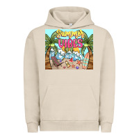 Pigment French Oak summer vibes Urban Hoodie - NancyCooperArtShop