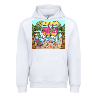 White summer vibes Urban Hoodie - NancyCooperArtShop