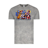 Cloud Rock USA 4th of July gnomes  4th of july Vintage Tee - CowGirlArtShop