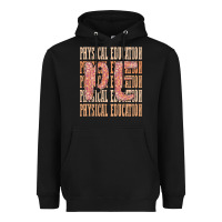 Black physical education Heavyweight Hoodie - MaliasSmallBusiness