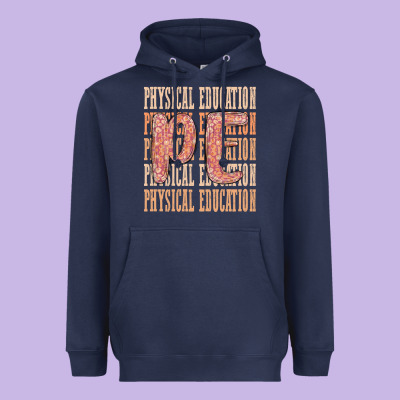 Physical Education Heavyweight Hoodie Designed By Maliassmallbusiness
