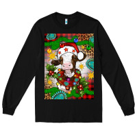 Black christmas cow air freshener Long Sleeve Tee - Artiststas