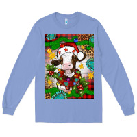 Colony Blue christmas cow air freshener Long Sleeve Tee - Artiststas