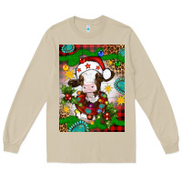 Mushroom christmas cow air freshener Long Sleeve Tee - Artiststas