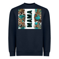 Navy western mama Heavyweight Sweatshirt - Zillion Design Studio