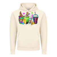 Vintage Artic nail art coffee cups Vintage Hoodie - Zillion Design Studio