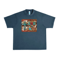 Midnight Navy god is love cross Urban Heavy Tee - BarkalooDesign