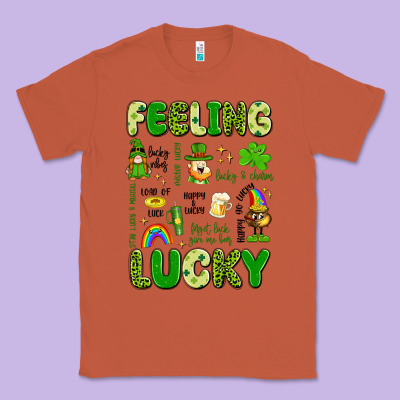 Feeling Lucky Classic Tee Designed By Artiststas