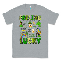 Heather Grey feeling lucky Classic Tee - Artiststas