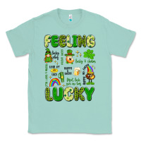 Seafoam feeling lucky Classic Tee - Artiststas