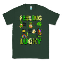 Sports Green feeling lucky Classic Tee - Artiststas