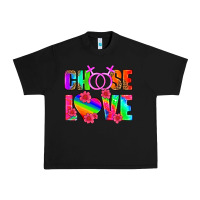 Black choose love (lesbian) Urban Heavy Tee - HRA Design Shop