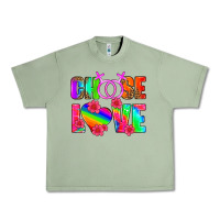 Oil Green choose love (lesbian) Urban Heavy Tee - HRA Design Shop