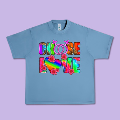 Choose Love (lesbian) Urban Heavy Tee Designed By Hra Design Shop