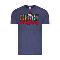 Vintage Denim merry christmas Vintage Tee - CowhideDigitalArt