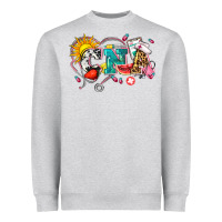 Heather Grey summer cna Heavyweight Sweatshirt - Zillion Design Studio