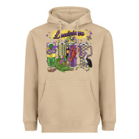 Mushroom obsessive cup disorder mardi gras Heavyweight Hoodie - MaliasSmallBusiness