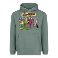 Sage obsessive cup disorder mardi gras Heavyweight Hoodie - MaliasSmallBusiness