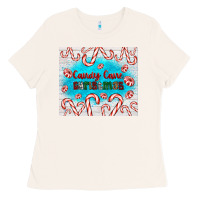 Bone candy cane Christmas Ladies Tee - AdoDesignShop