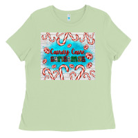 Matcha candy cane Christmas Ladies Tee - AdoDesignShop