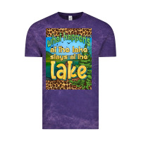 Cloud Purple what happens at the lake stays at the lake air freshener Vintage Tee - HRA Design Shop