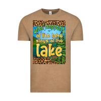 Vintage Coffee what happens at the lake stays at the lake air freshener Vintage Tee - HRA Design Shop