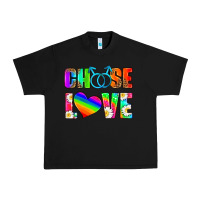 Black choose love (gay) Urban Heavy Tee - HRA Design Shop
