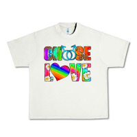 Pistachio choose love (gay) Urban Heavy Tee - HRA Design Shop