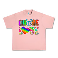 Salmon choose love (gay) Urban Heavy Tee - HRA Design Shop