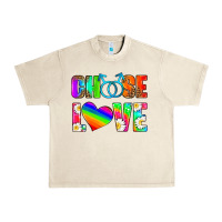 Sandshell choose love (gay) Urban Heavy Tee - HRA Design Shop