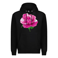 Black Parade Day Rose Premium Hoodie - LillyAllenDesigns