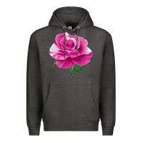 Charcoal Heather Parade Day Rose Premium Hoodie - LillyAllenDesigns