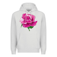 Dove Grey Parade Day Rose Premium Hoodie - LillyAllenDesigns